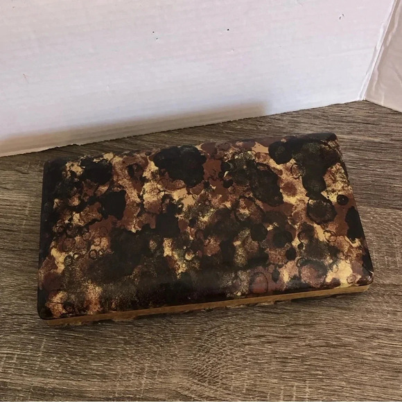 Vtg Gunther Mele Earring  Travel Box - Picture 2 of 10